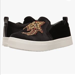 SAM EDELMAN Leila 2 Velvet Slip Ons